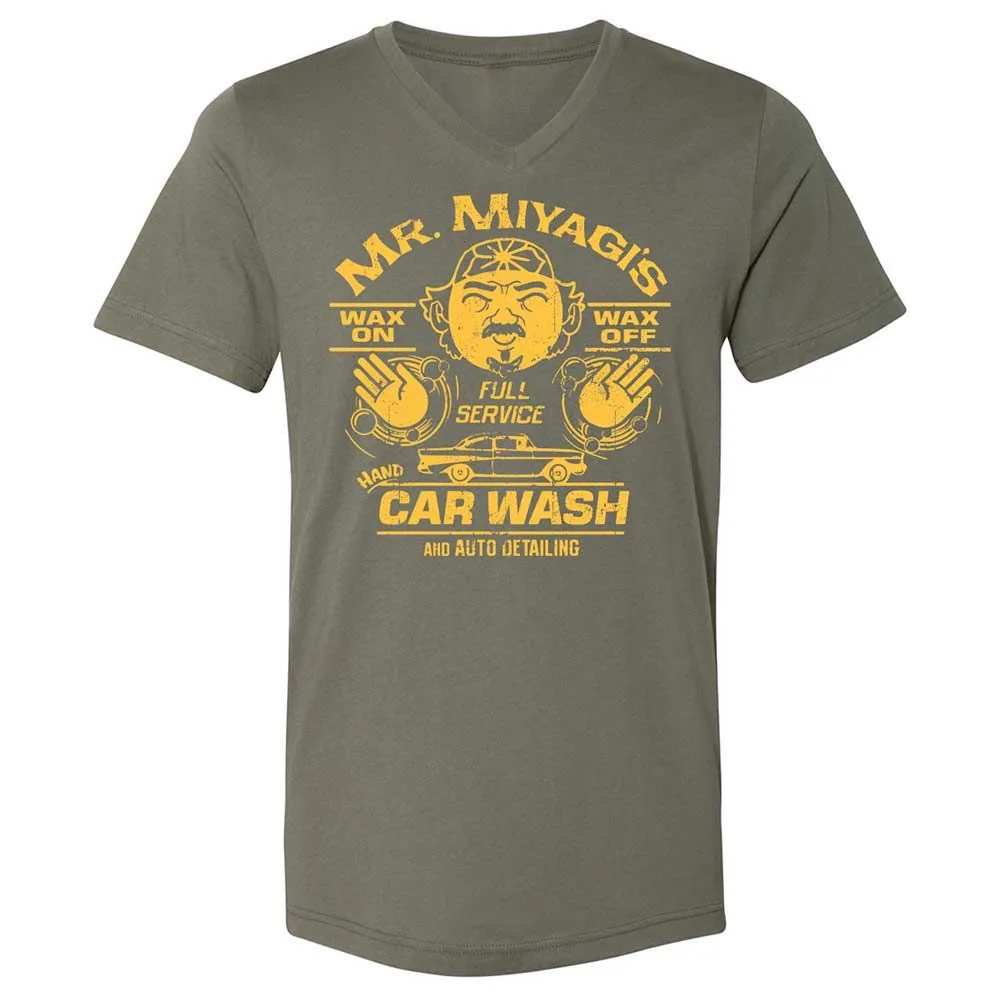 Unisex V-Neck T-Shirt - SJRBML2E - Military Green - 11
