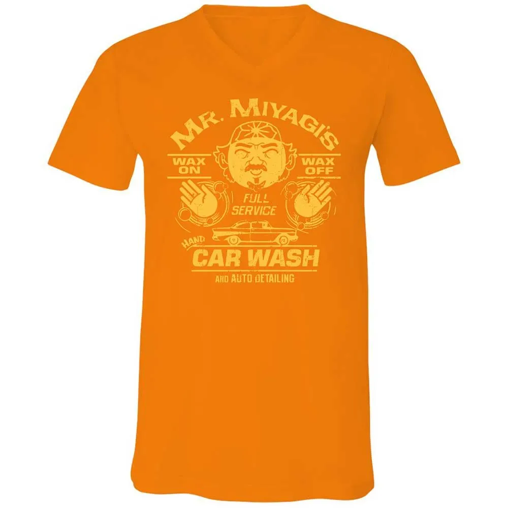 Unisex V-Neck T-Shirt - SJRBML2E - Orange - 12