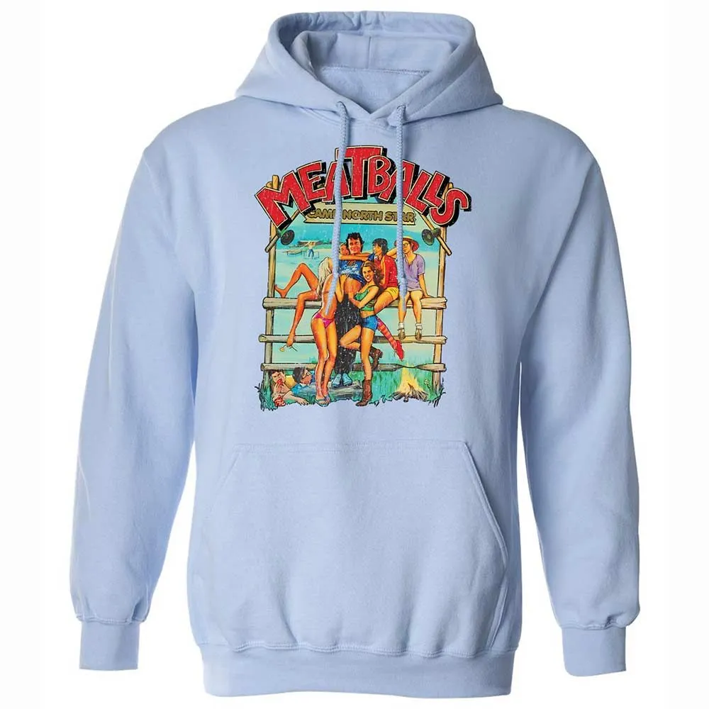 Classic Unisex Hoodie - SFU2A4KL - Light Blue - 5