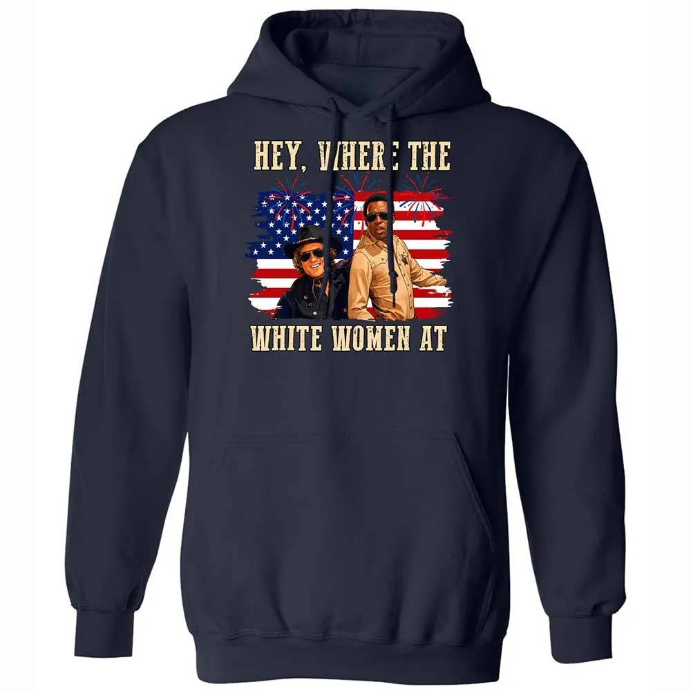 Hey Where The White At - Navy - 2