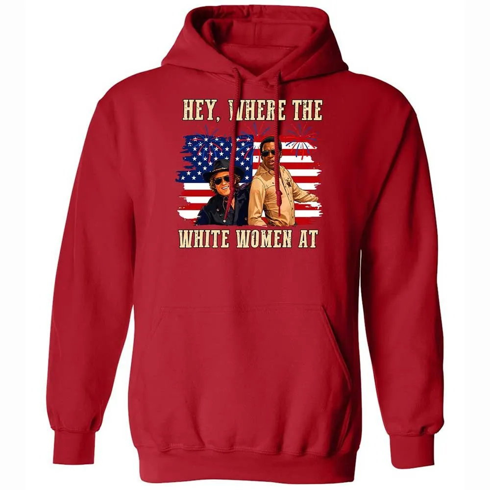Hey Where The White At - Red - 10