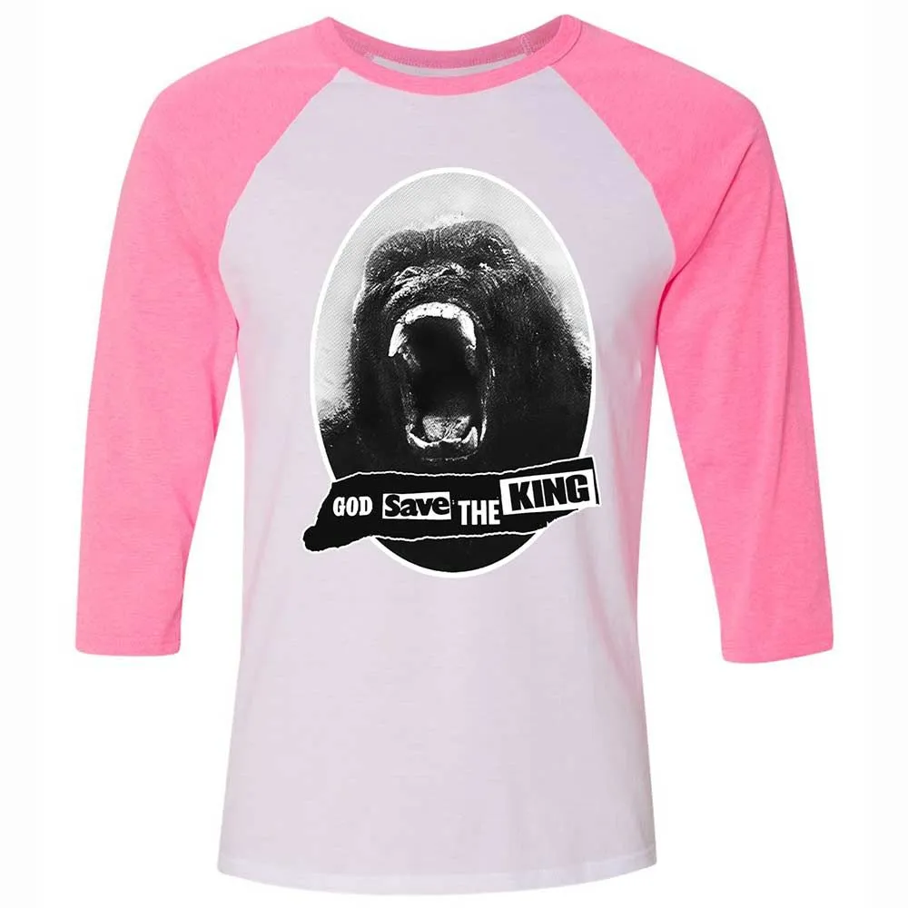 God save the King - White/Neon Pink - 12