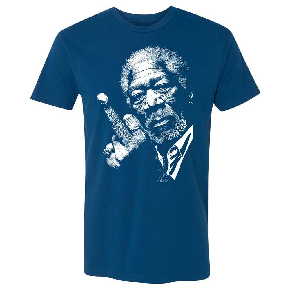 Morgan Freeman middle finger - Cool Blue - 5