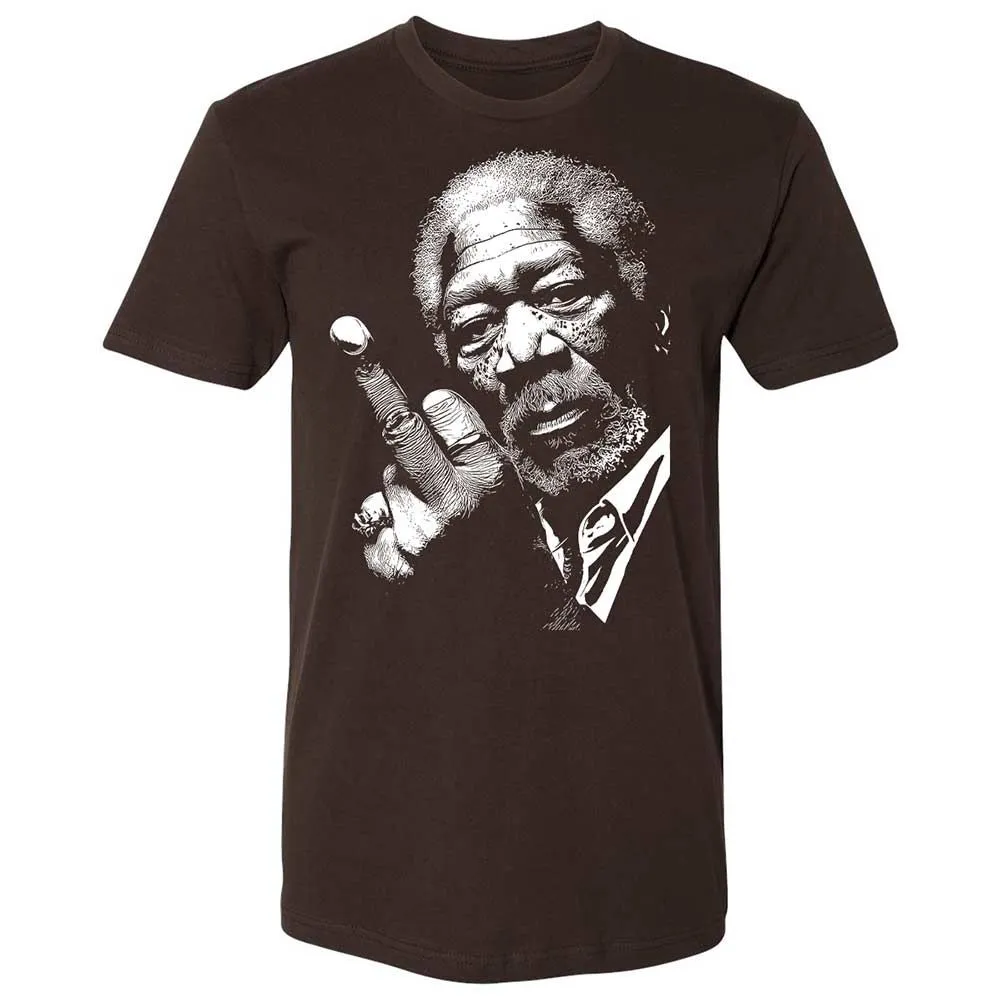Morgan Freeman middle finger - Dark Chocolate - 6