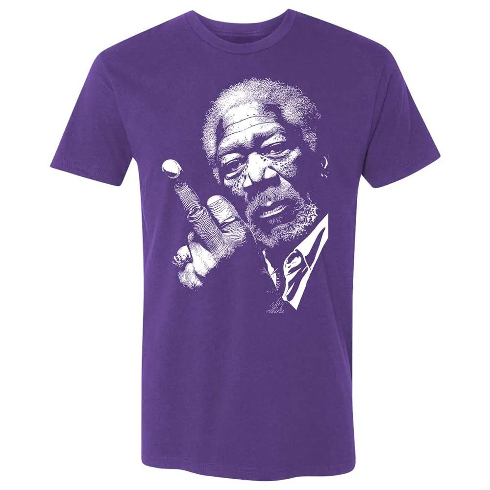 Morgan Freeman middle finger - Purple Rush - 14