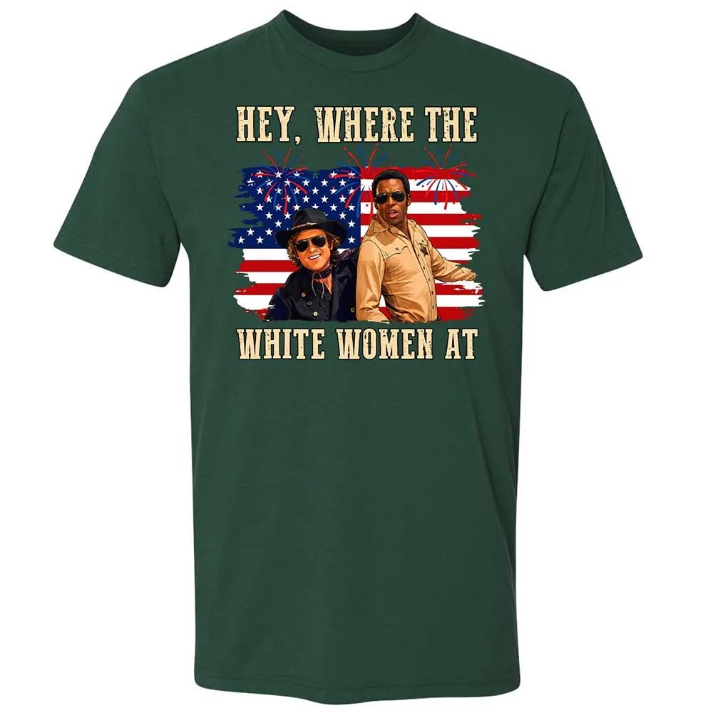 Hey Where The White At - Forest Green - 3