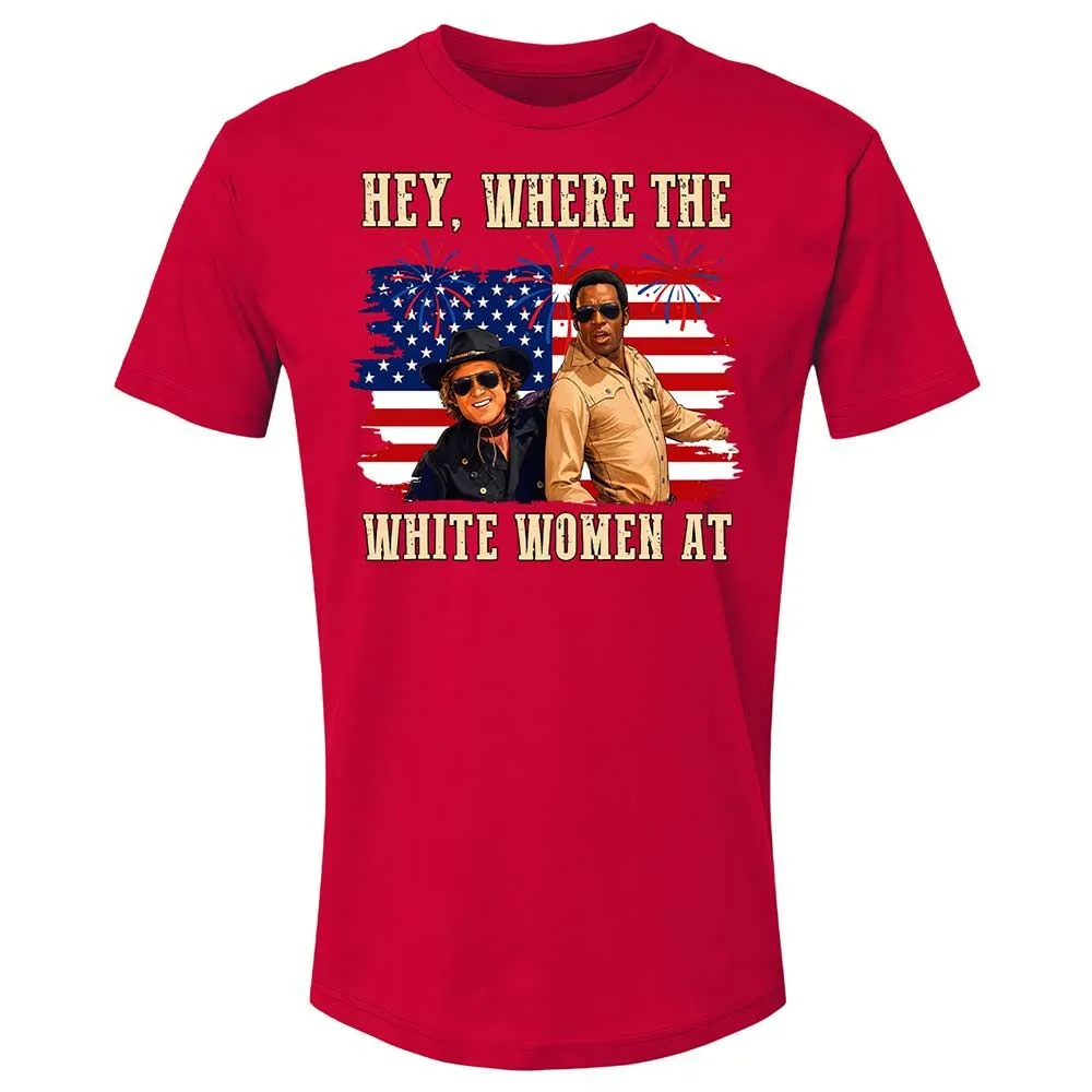 Hey Where The White At - Red - 9