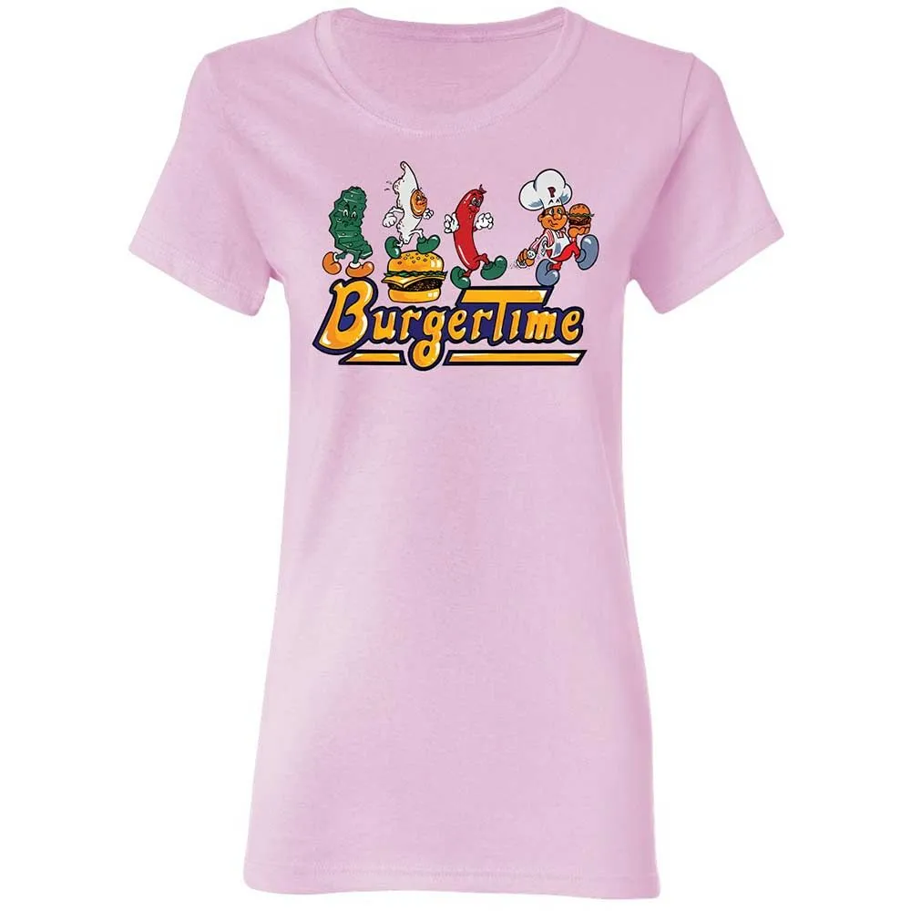 BurgerTime - Light Pink - 3