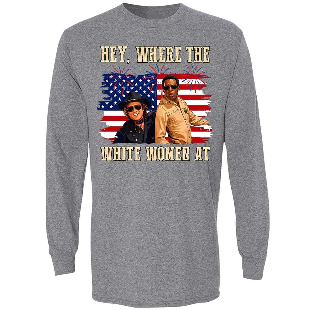 Hey Where The White At - Graphite Heather - 8