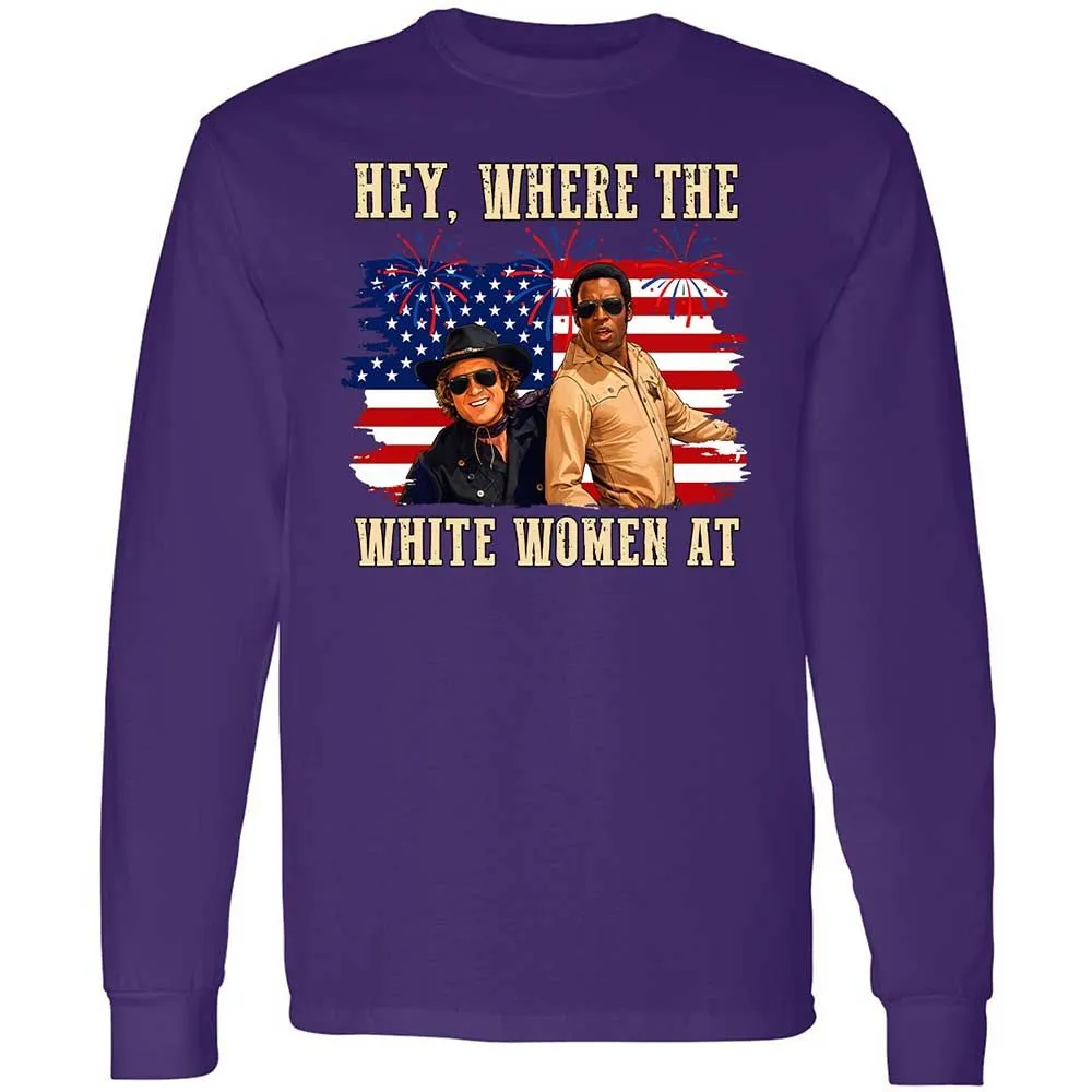 Hey Where The White At - Purple - 12