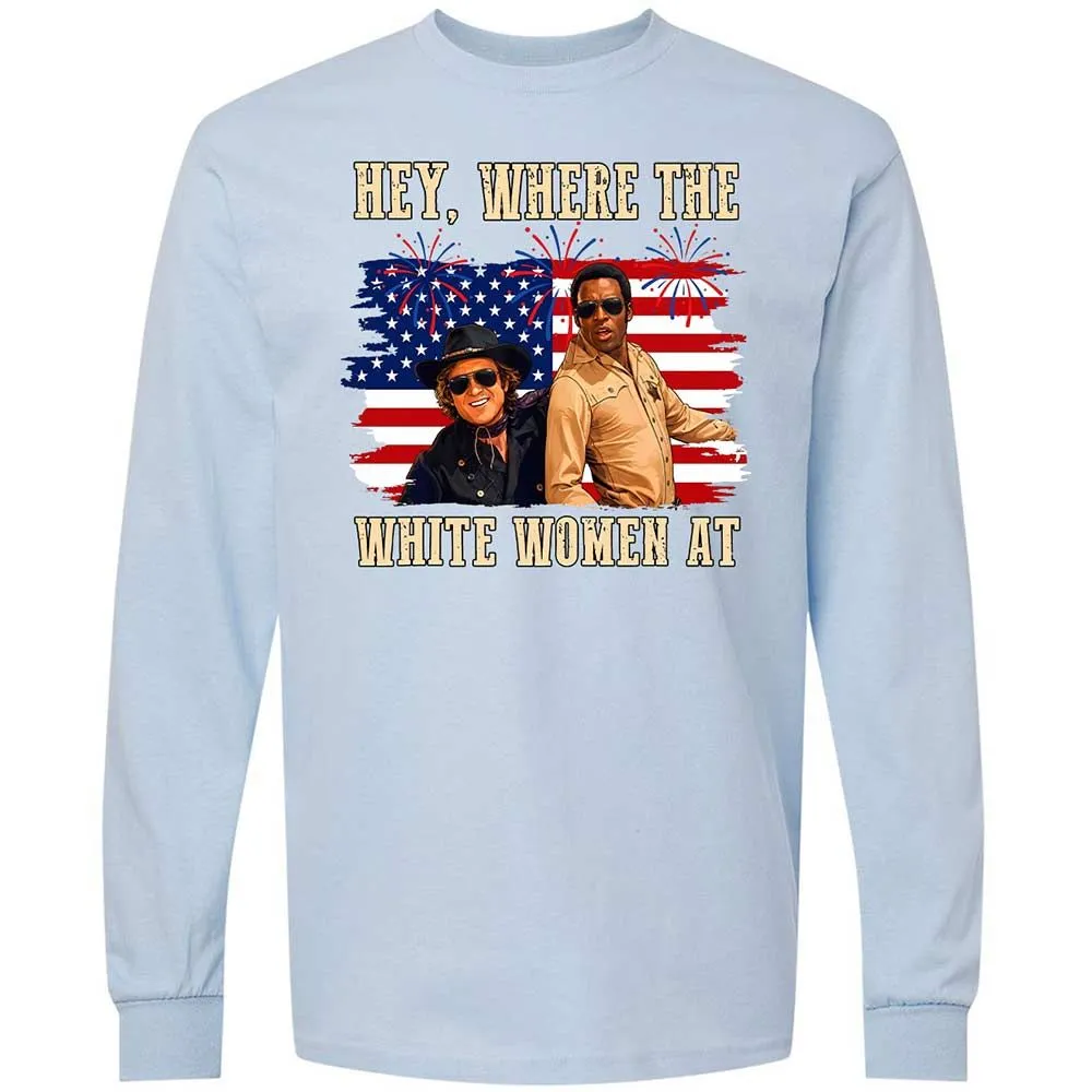Hey Where The White At - Light Blue - 18