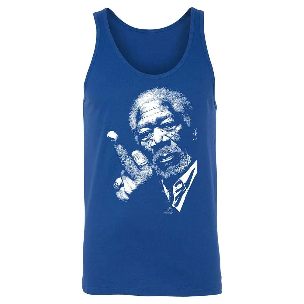 Morgan Freeman middle finger - True Royal - 3