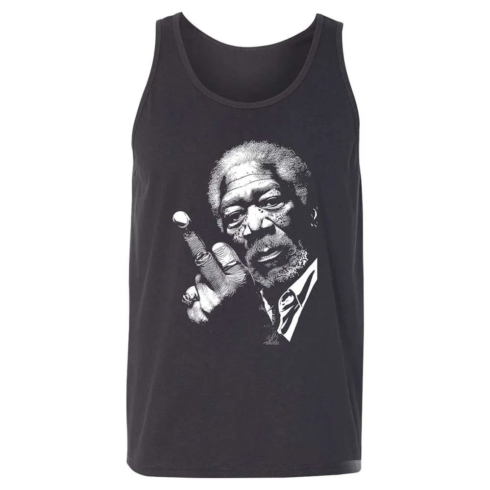 Morgan Freeman middle finger - Dark Grey - 4