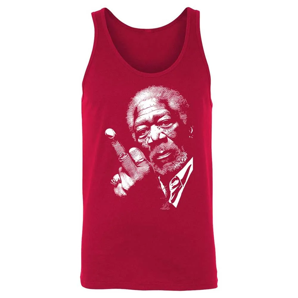 Morgan Freeman middle finger - Red - 6