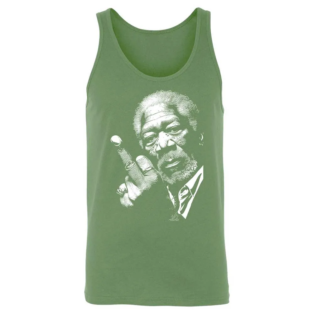 Morgan Freeman middle finger - Leaf - 8