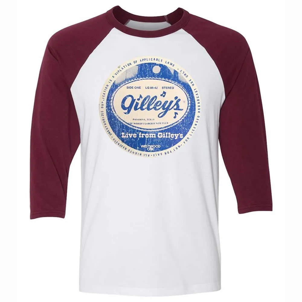 Unisex 3/4 Baseball Tee - 852WWZWH - White/Maroon - 7