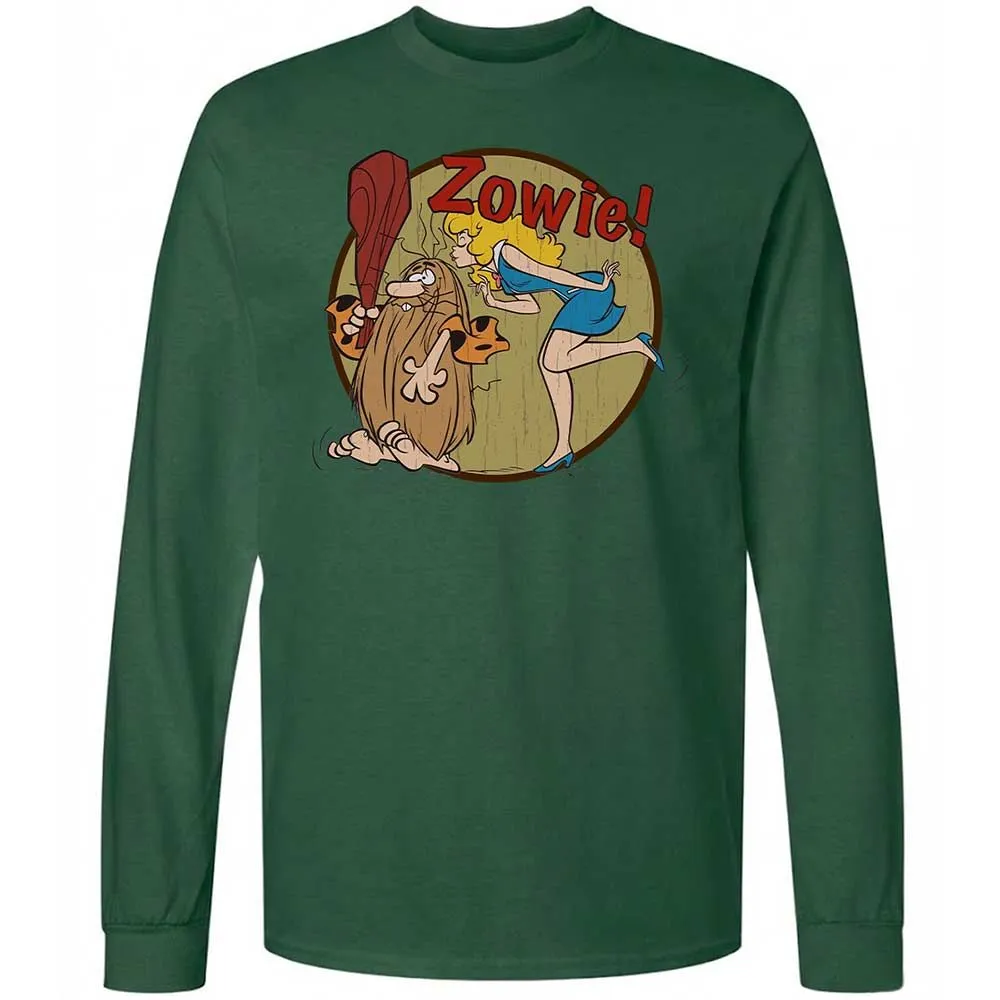 Long Sleeve T-Shirt - HLDUWZ9P - Forest Green - 4