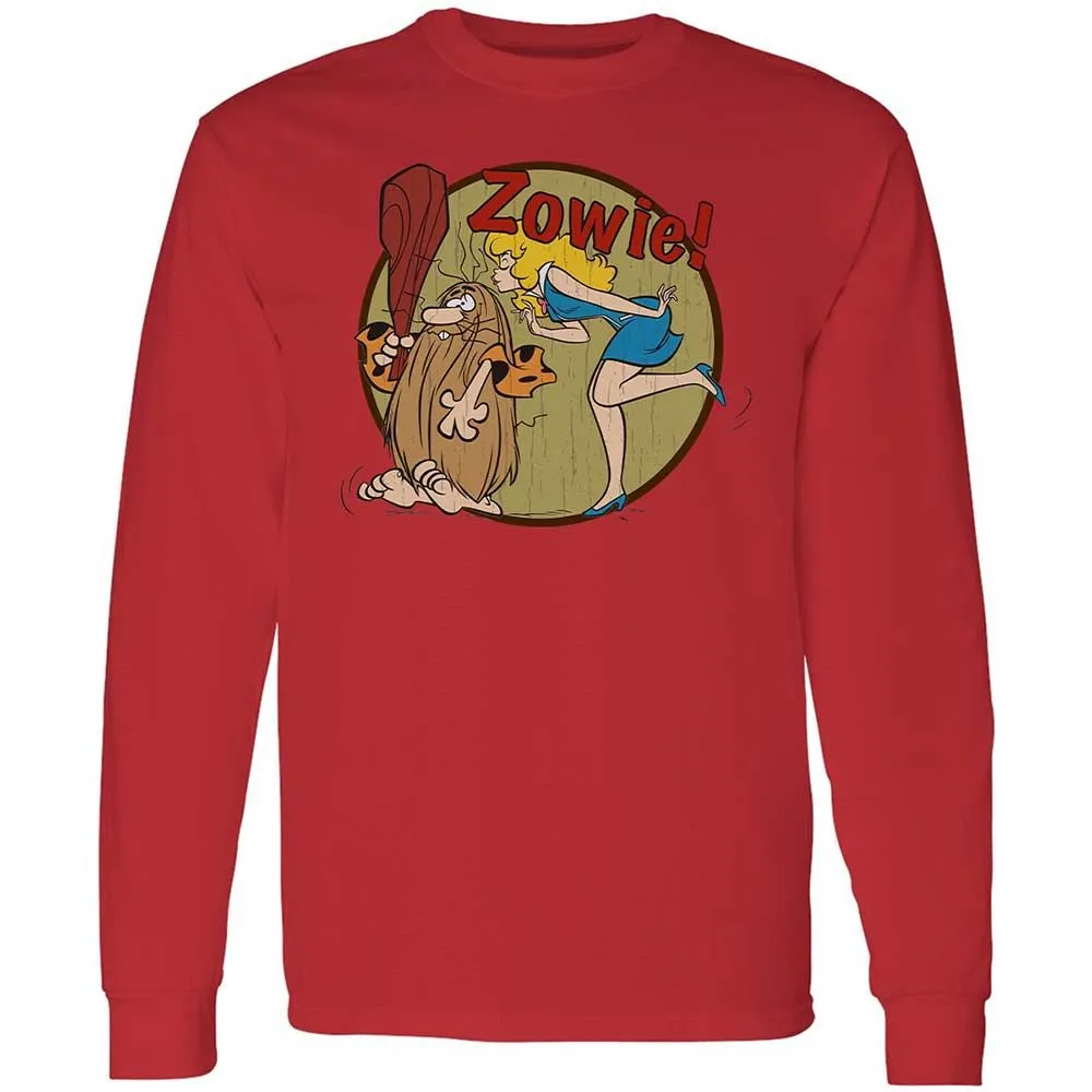 Long Sleeve T-Shirt - HLDUWZ9P - Red - 11