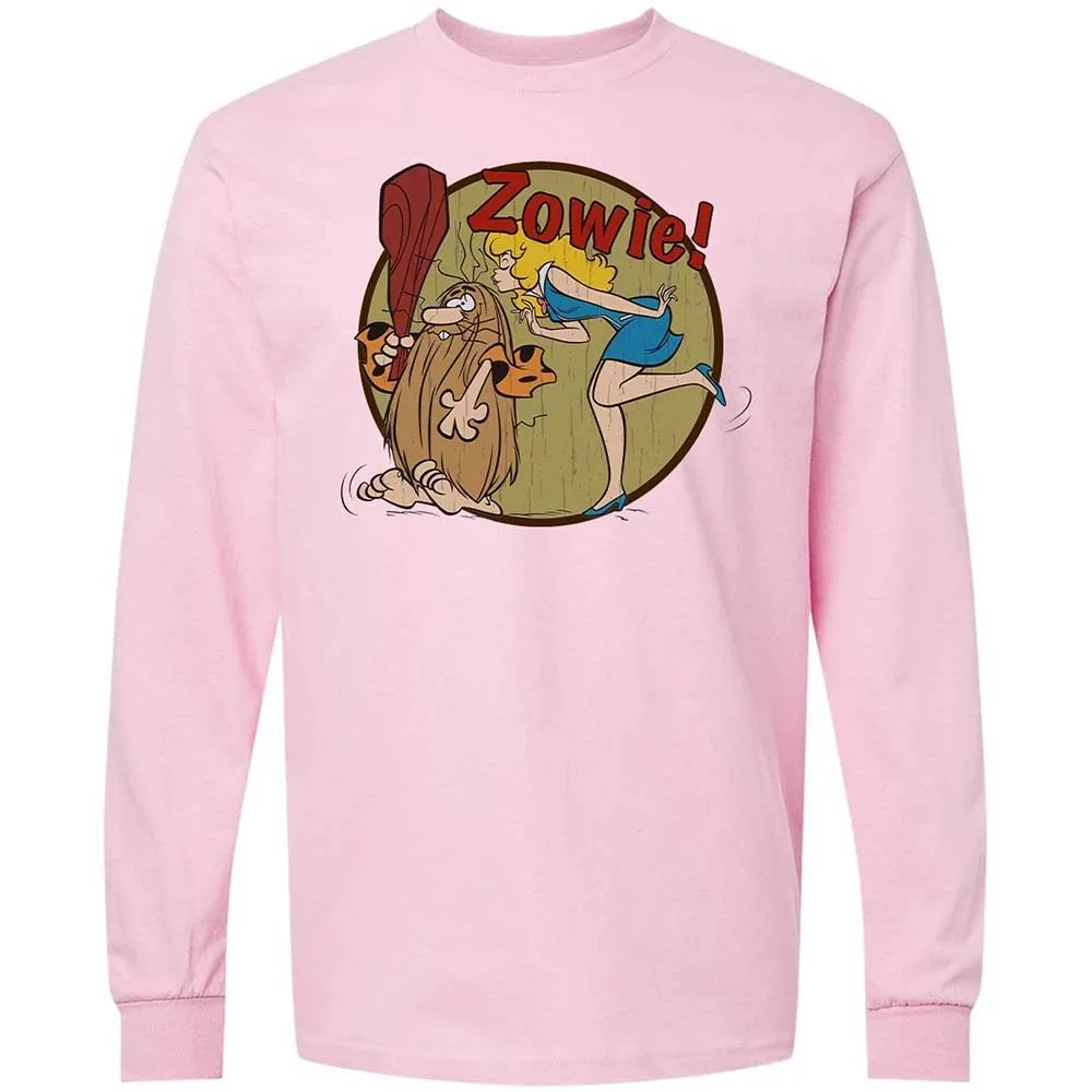 Long Sleeve T-Shirt - HLDUWZ9P - Light Pink - 16