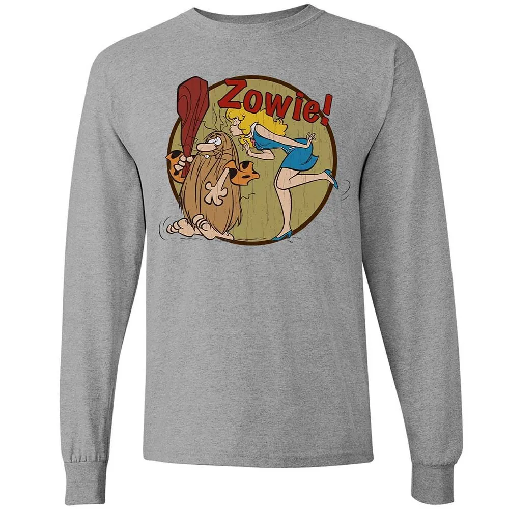 Long Sleeve T-Shirt - HLDUWZ9P - Sport Grey - 19