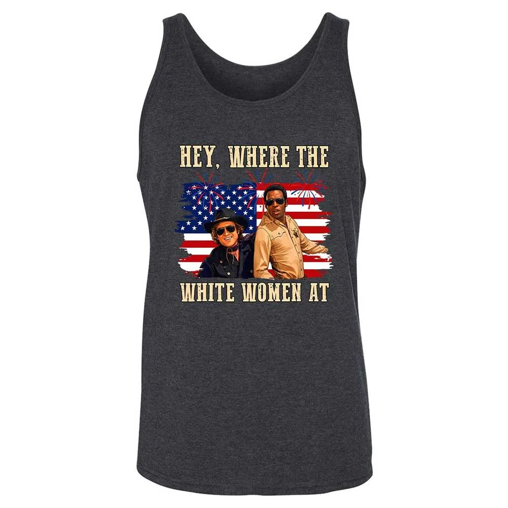 Hey Where The White At - Dark Grey Heather - 5