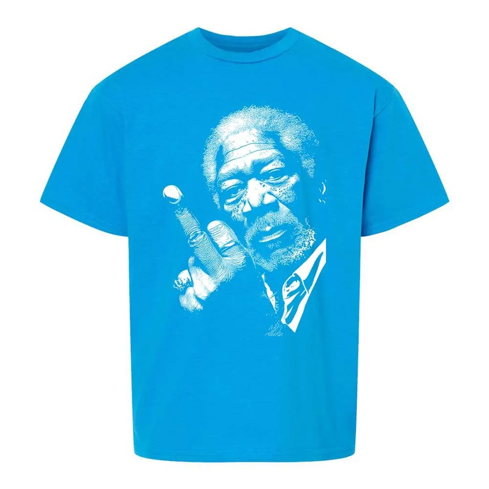 Morgan Freeman middle finger - Sapphire - 18