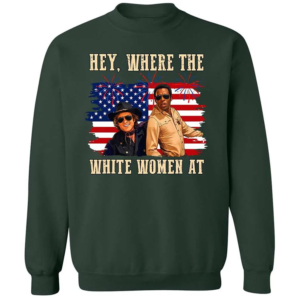 Hey Where The White At - Forest Green - 5