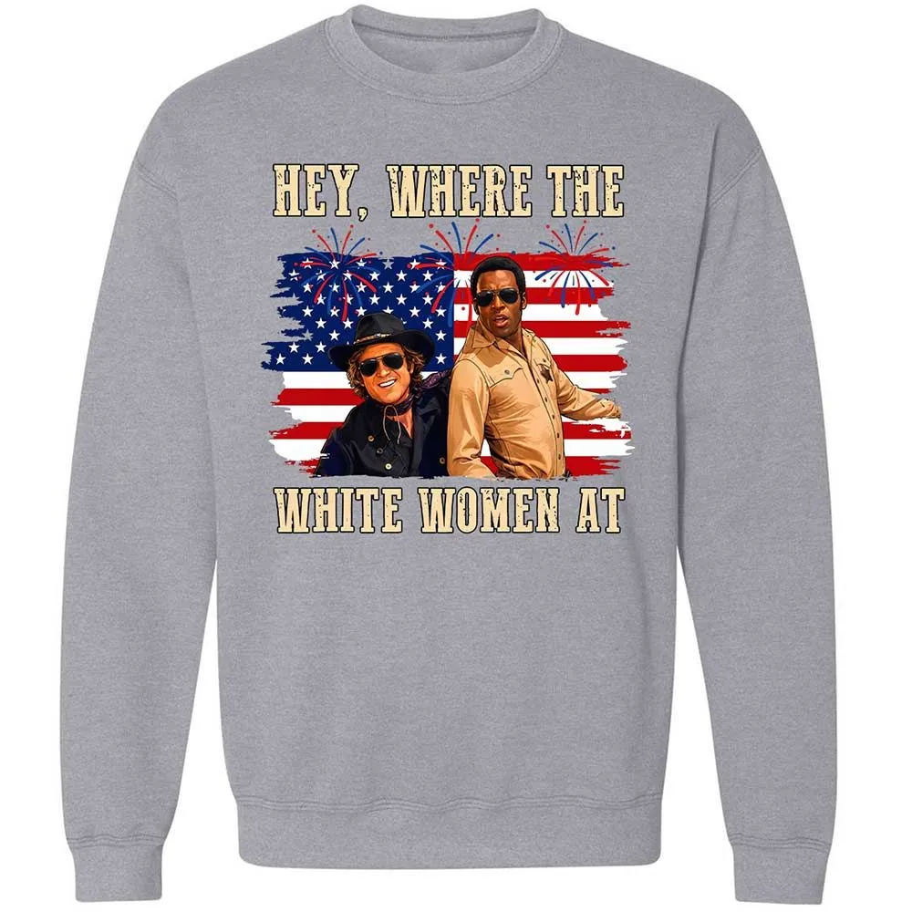 Hey Where The White At - Sport Grey - 17