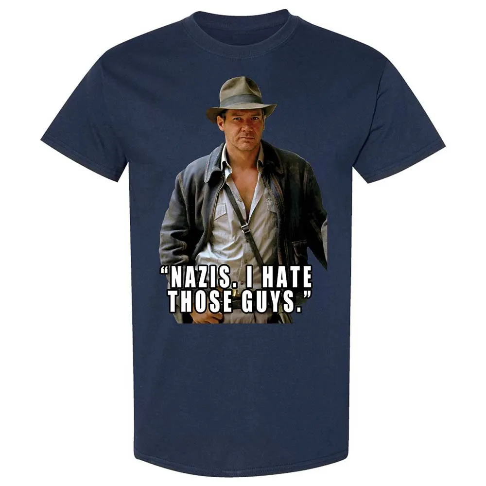 Classic Unisex T-Shirt - XWMSX7UQ - Navy - 16