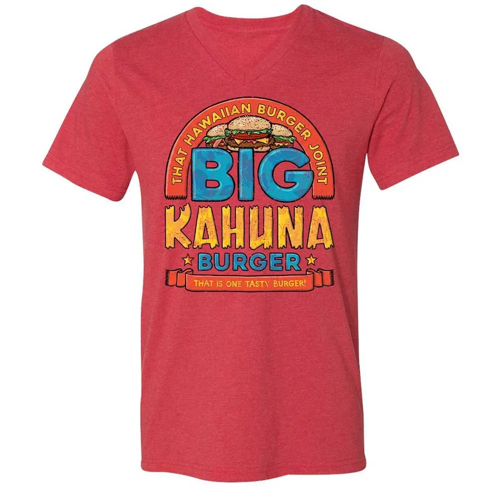 Unisex V-Neck T-Shirt - T4NZTXLQ - Heather Red - 7
