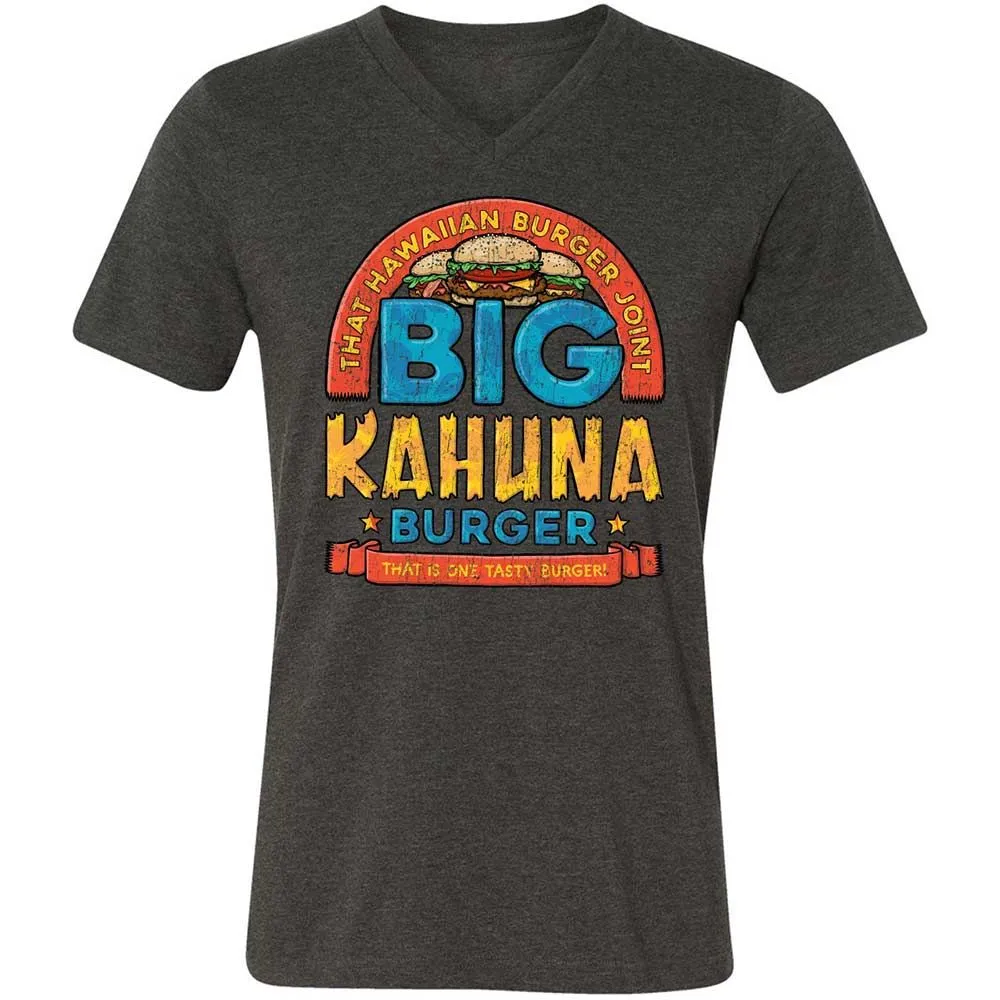 Unisex V-Neck T-Shirt - T4NZTXLQ - Dark Grey Heather - 9