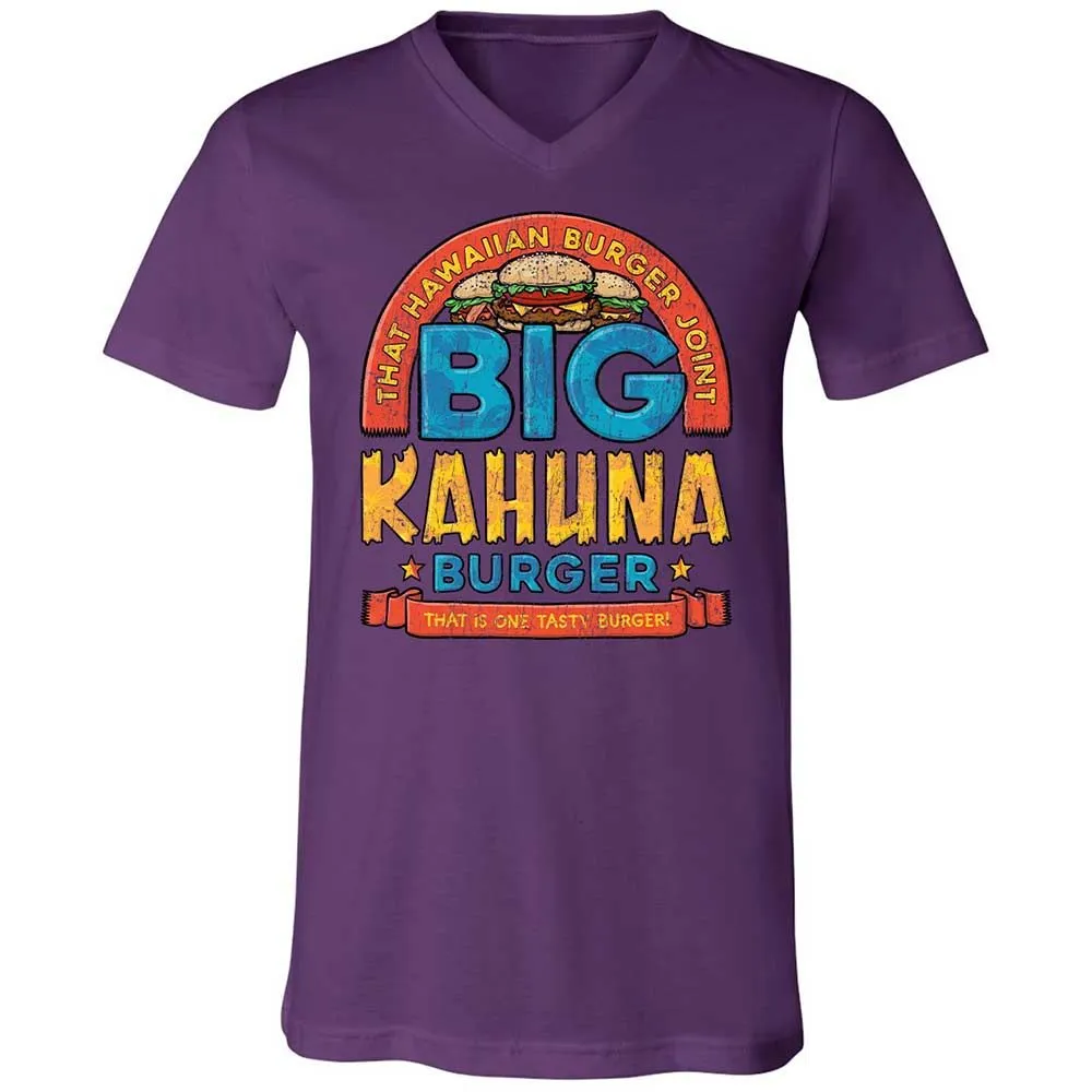 Unisex V-Neck T-Shirt - T4NZTXLQ - Team Purple - 10