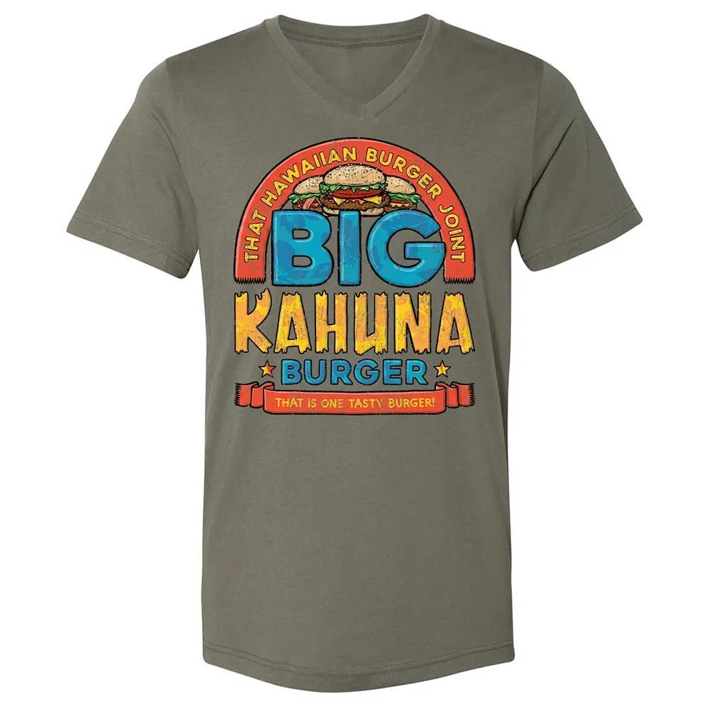 Unisex V-Neck T-Shirt - T4NZTXLQ - Military Green - 11