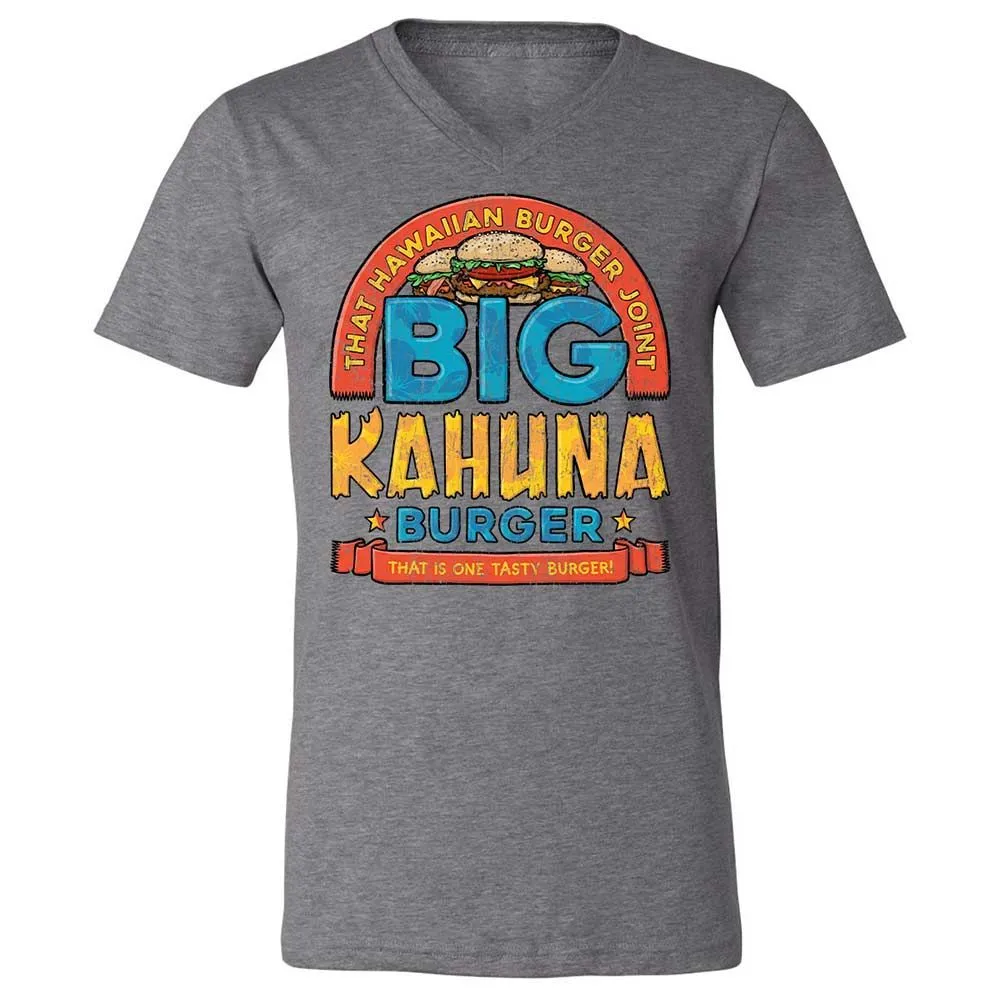 Unisex V-Neck T-Shirt - T4NZTXLQ - Deep Heather - 14