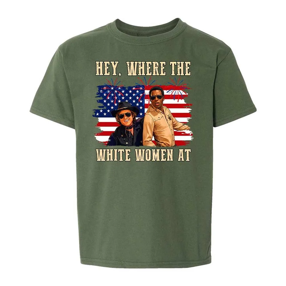 Hey Where The White At - Military Green - 19