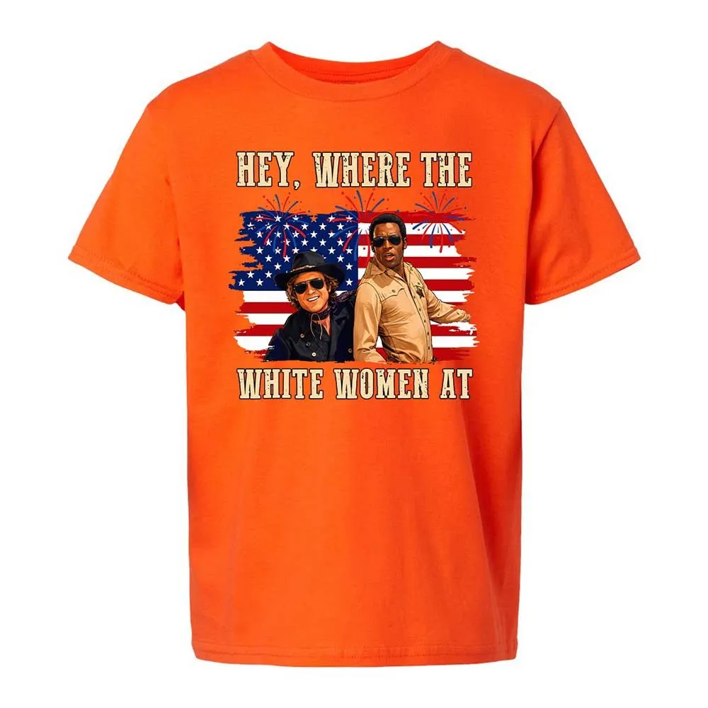 Hey Where The White At - Orange - 20