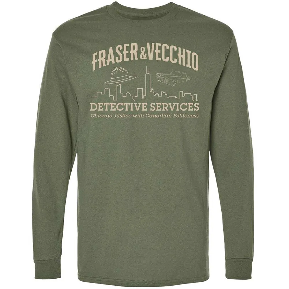 Long Sleeve T-Shirt - BT3T6F7K - Military Green - 9