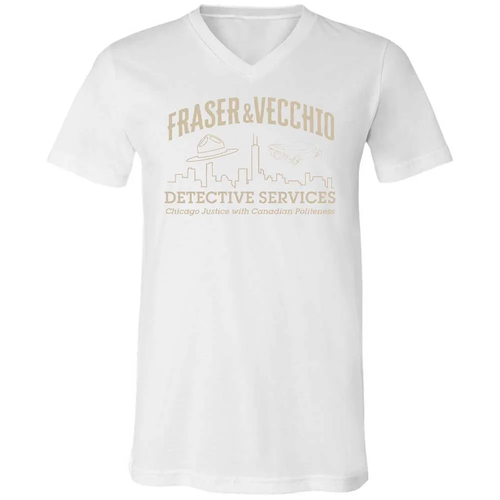 Unisex V-Neck T-Shirt - 6P42WTCT - White - 16
