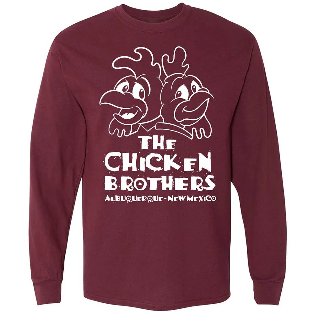 Long Sleeve T-Shirt - 6NWE78HV - Maroon - 6