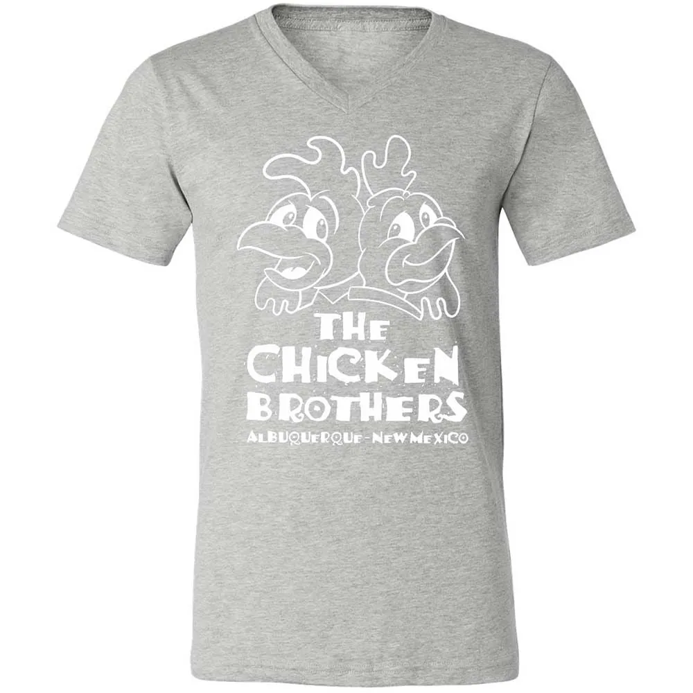 Unisex V-Neck T-Shirt - V7WAQP2Z - Athletic Heather - 15