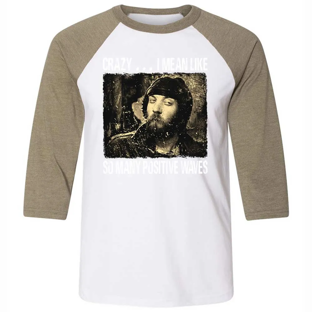Many positive waves - White/Heather Olive - 4