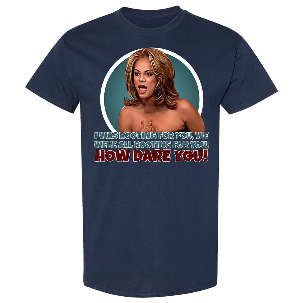 How dare you - Navy - 2