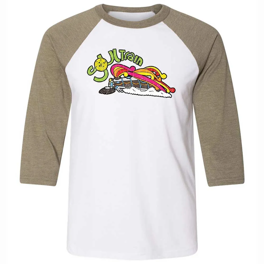 Unisex 3/4 Baseball Tee - YM6ARR4S - White/Heather Olive - 4