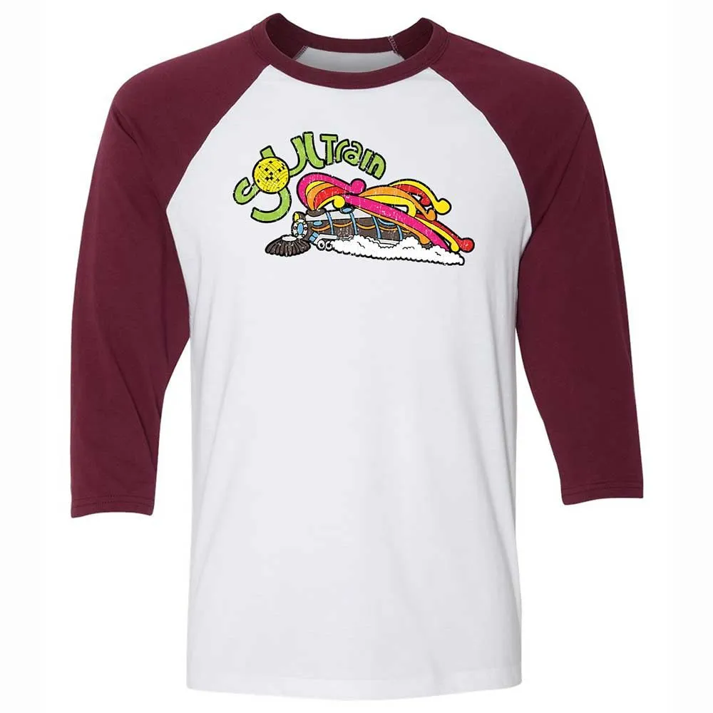 Unisex 3/4 Baseball Tee - YM6ARR4S - White/Maroon - 7