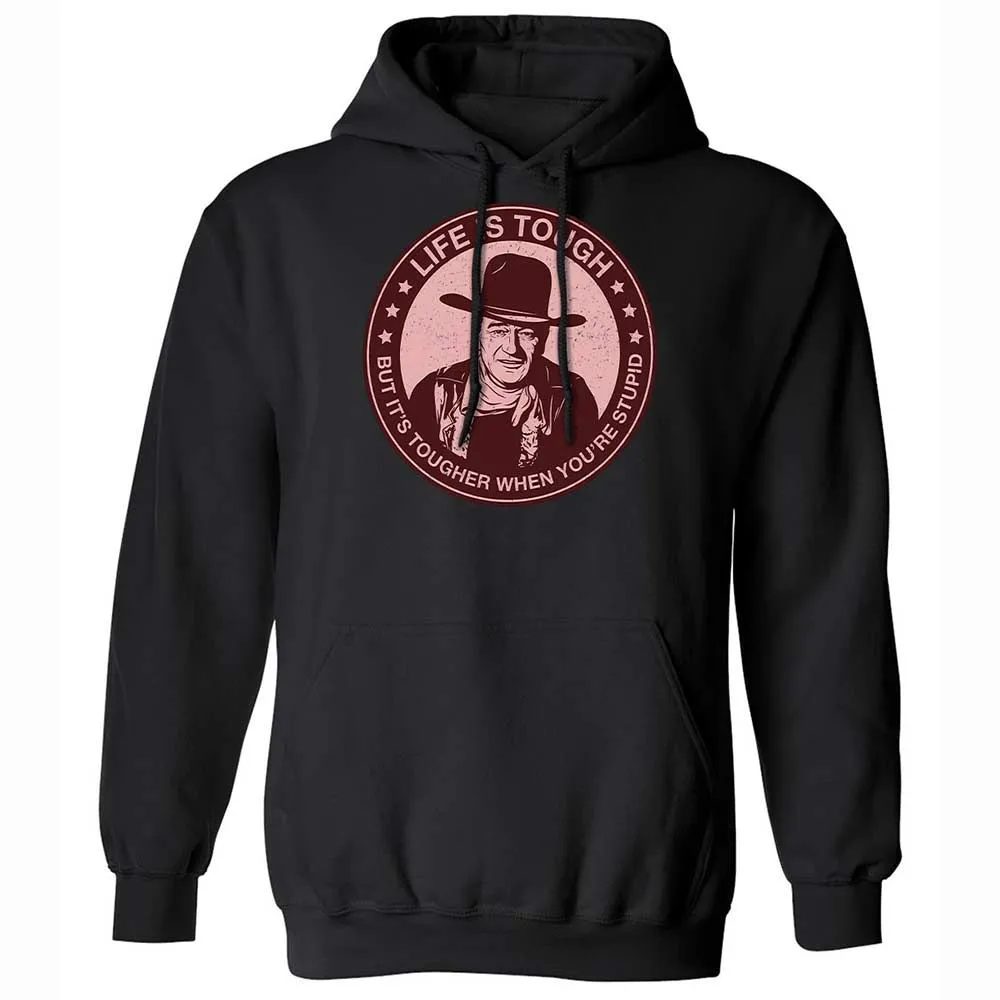 Classic Unisex Hoodie - RLE6U2HD - Black - 14