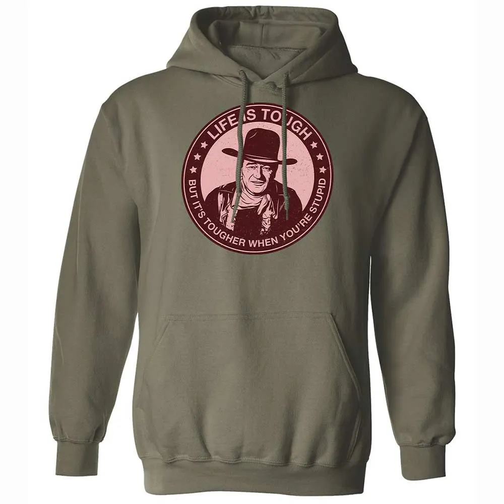 Classic Unisex Hoodie - RLE6U2HD - Military Green - 21