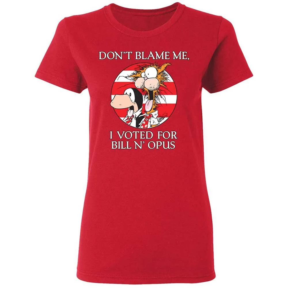 Don't Blame Me - Red - 9