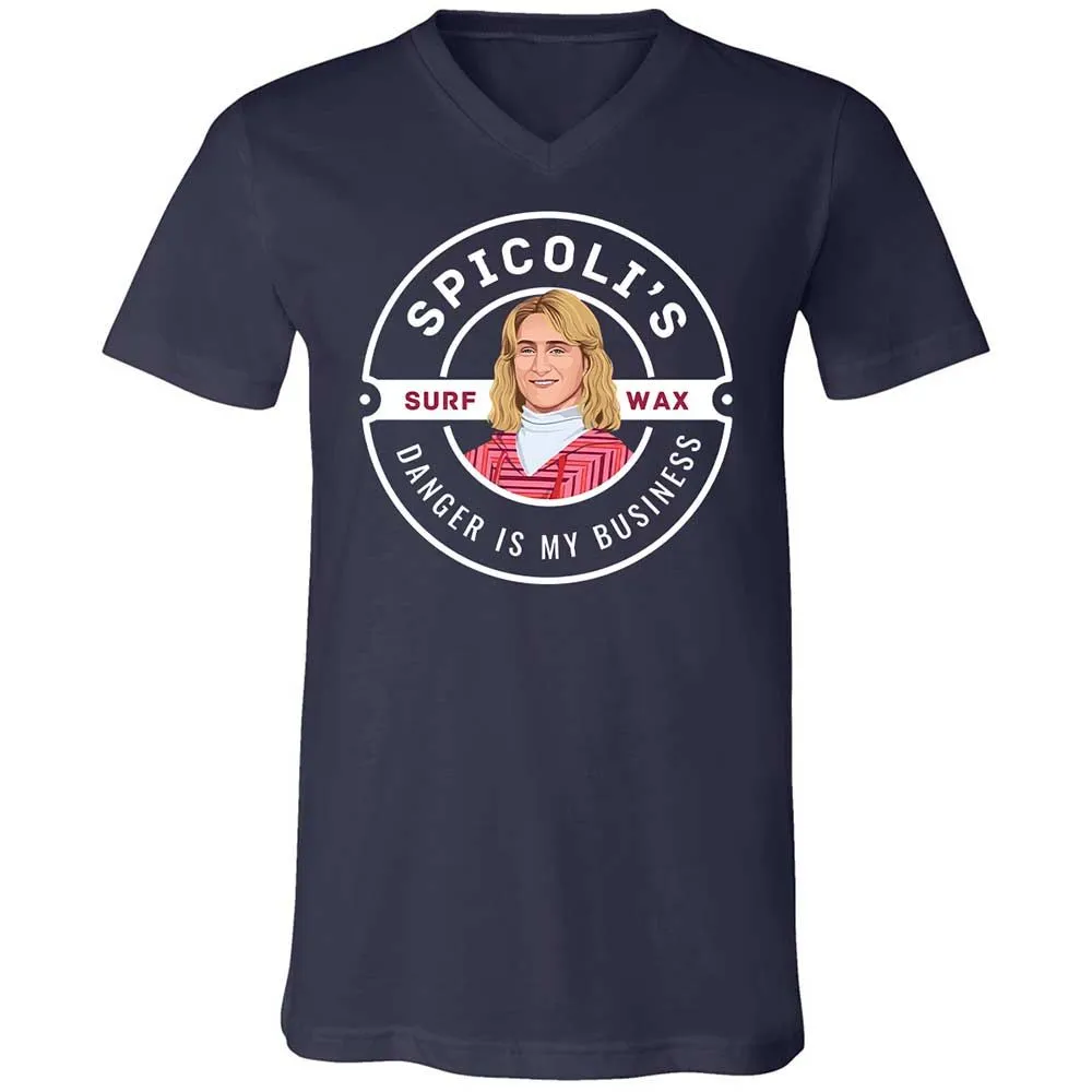 Unisex V-Neck T-Shirt - P8MGEWTS - Navy - 2