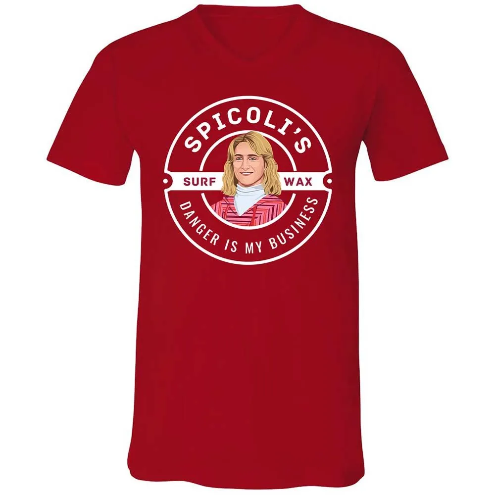 Unisex V-Neck T-Shirt - P8MGEWTS - Red - 6