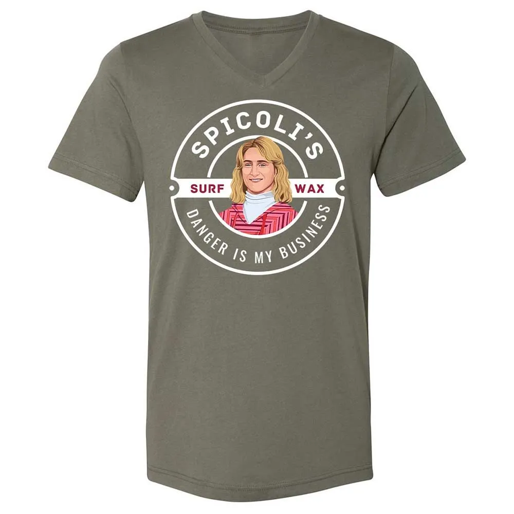 Unisex V-Neck T-Shirt - P8MGEWTS - Military Green - 11